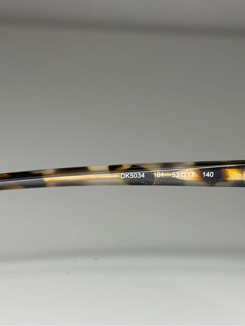Pre-loved DKNY Gray Tortoiseshell Square  Frames